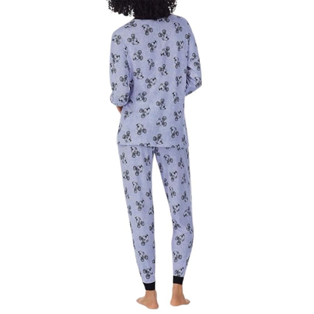 Disney Mickey Mouse Cozy 2-Piece Pajama  Soft Cuddly Comfortable size Small, NWT - Picture 2 of 8